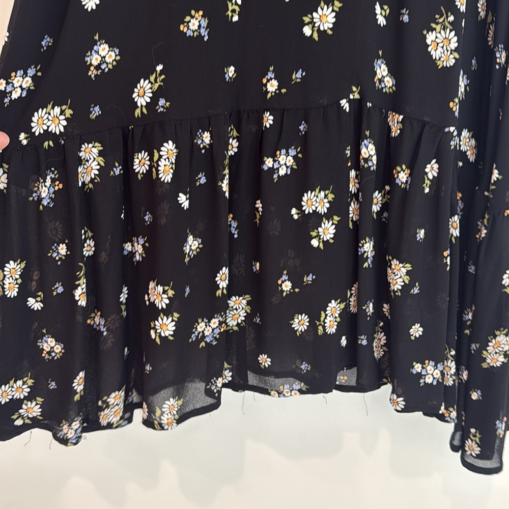 Reformation Floral Black Maxi Dress - Picture 7 of 10